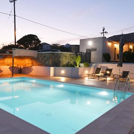 Flora'S Beach And Pool Villa In Syros Liaropá Esterno foto