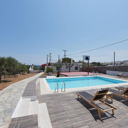 Flora'S Beach And Pool Villa In Syros Liaropá Esterno foto